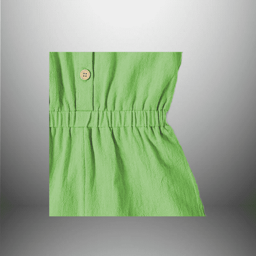 Girls Jumpsuit with Floral Motif-RKFCW380 - Image 3